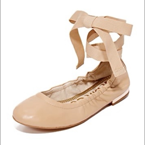 Sam Edelman Shoes - Sam Edelman Fallon Tie Up Ballet Flats